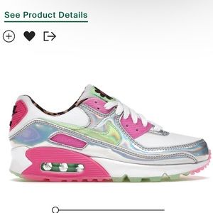 Nike Air Max 90 LX Daisy leopard iridescent